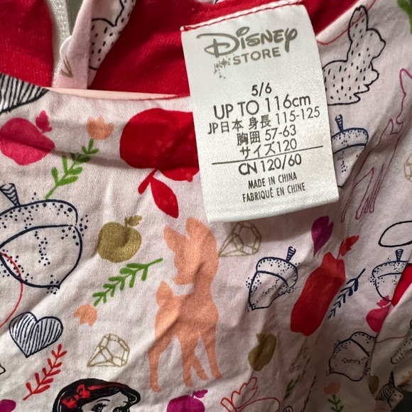 Snow White print dress 5/6 girls - Picture 3 of 5
